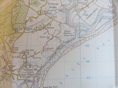 O S Landranger Maps x 3 Cambridge, Bury St Edmunds & Ipswich with covers.