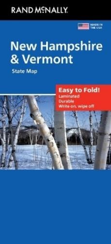 Rand McNally Easy to Fold: New Hampshire, Vermont Laminated Map (Map)