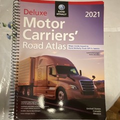 Rand McNally Deluxe Motor Carriers’ Road Atlas 2021 Laminated US/Canada/Mexico