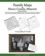 Genealogy Family Maps Henry County Missouri