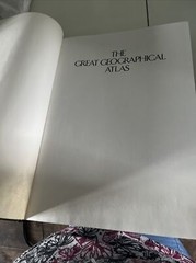 The Great Geographical Atlas by Rand McNally Staff (1990?, Hardcover)