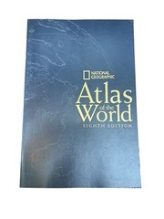 National Geographic Atlas of the World 8th Ed 2005 PB Oversize 18”