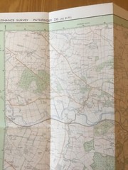 1986 Ordnance Survey Pathfinder Map 230 NJ 81/91 Dyce (incl Balmedie & Blackburn