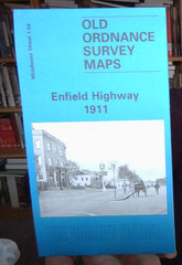 MAP OF Enfield Highway 1911: Middlesex Sheet 07.04 by Alan Godfrey NEW