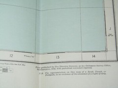 Ordnance Survey Popular Edition 1″ map: Bournemouth; sheet 141 on cloth, 1930s