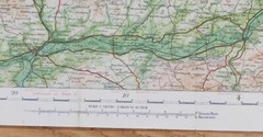 BARTHOLOMEW’S NEW REDUCED SURVEY SHEET 22 CARMARTHEN 2 MILES TO AN INCH