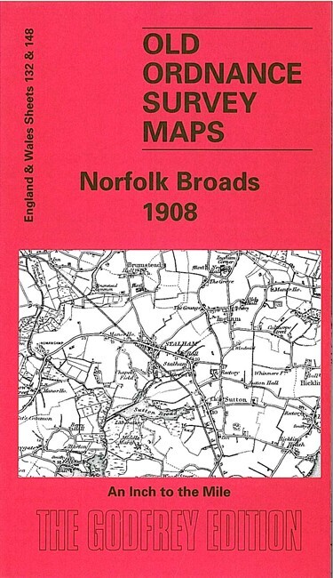 Norfolk Broads 1908 One Inch Sheet 132/148 by Robert Malster