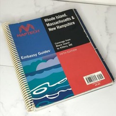 MAPTECH Embassy Guides Rhode Island Massachusetts & New Hampshire Fifth Edition