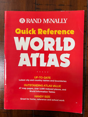 Rand McNally set of 2 1993 world atlas 1997 Historical Atlas