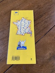Michelin 84 Marseille Toulon Nice Folding Sheet Map Atlas