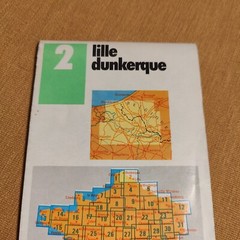 Serie Verte map series (1993 edition) – sheet #2: Lille & Dunkerque
