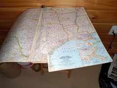 1966 National Geographic Atlas of the World Enlarged 2nd Edition Vintage Hardcov