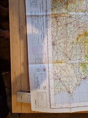 Ordnance Survey Map Of Great Britian – NORTH EAST ENGLAND – 1968 – 1/250,000