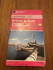 Bristol And Bath Thornbury Chew Magna Landranger 172 2000