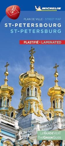 Michelin St Petersburg – Michelin City Map 9502 (Map) (UK IMPORT)