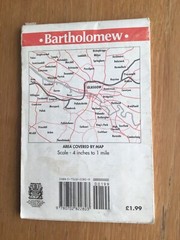 Bartholomew Glasgow Streetfinder Map – 1993