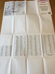 Vintage Barnett’s Street Plan With Index Of Buckhurst Hill, Chigwell & Loughton