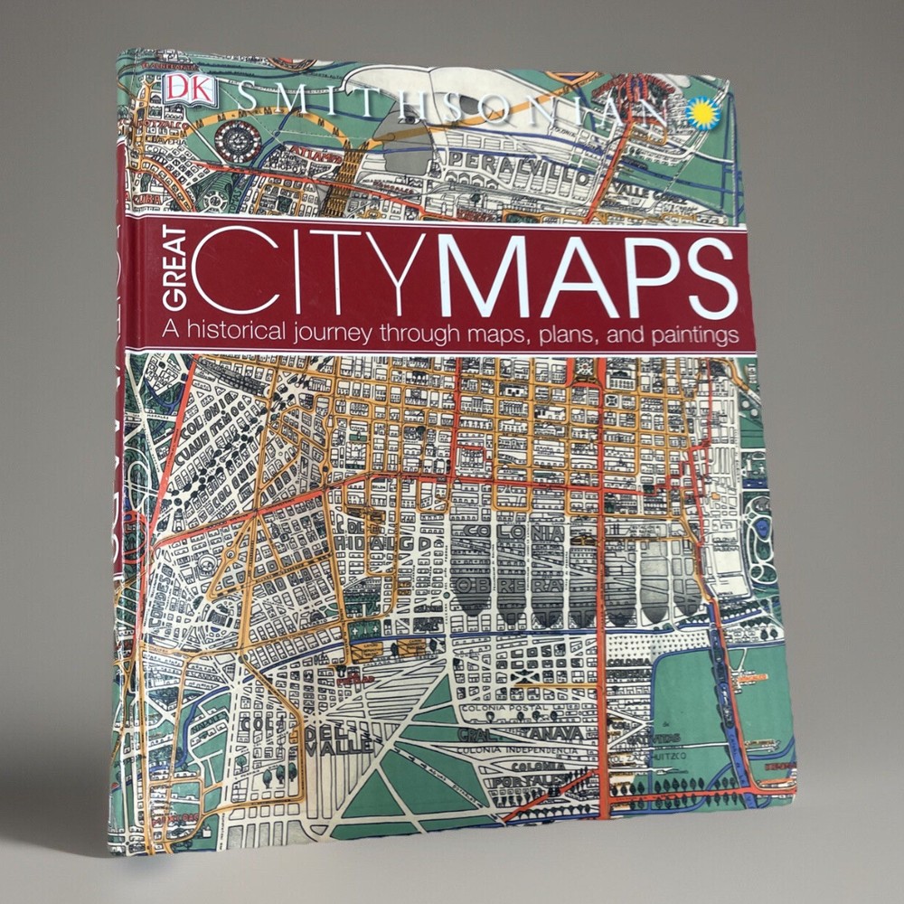 📖 Great City Maps – 2016 Hardcover – Stunning Historical Maps & Artwork! 🗺️