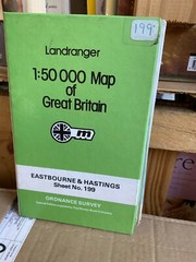 Eastbourne & Hastings: Ordnance Survey Landranger Map: 1:50000 #199