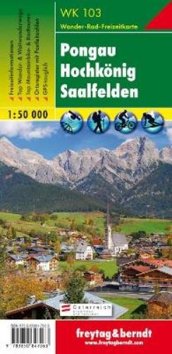Freytag-Berndt WK 103 Pongau – Hochkönig – Saalfelden, Walking (Map) (UK IMPORT)