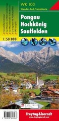 Freytag-Berndt WK 103 Pongau – Hochkönig – Saalfelden, Walking (Map) (UK IMPORT)