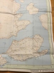 1988 Ordnance Survey Pathfinder Map 36 ND19/29 Hoy South ( Orkney Islands )