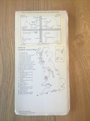1985 Ordnance Survey Outdoor Leisure Map The English Lakes South East Sheet