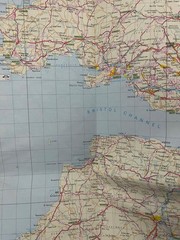 Ordnance Survey Great Britain Routeplanner Map 1 Inch To 10 Mile Scale Map