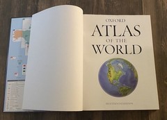 Atlas of the World 18th Edition (2011, Hardcover)