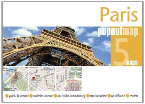 Paris PopOut Map (PopOut Maps) by Popout Maps Sheet map, folded Book The Fast