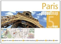 Paris PopOut Map (PopOut Maps) by Popout Maps Sheet map, folded Book The Fast