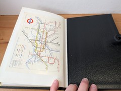 London Electricity Board A-Z Leather bound Vintage Geographer’s Guide Hardback