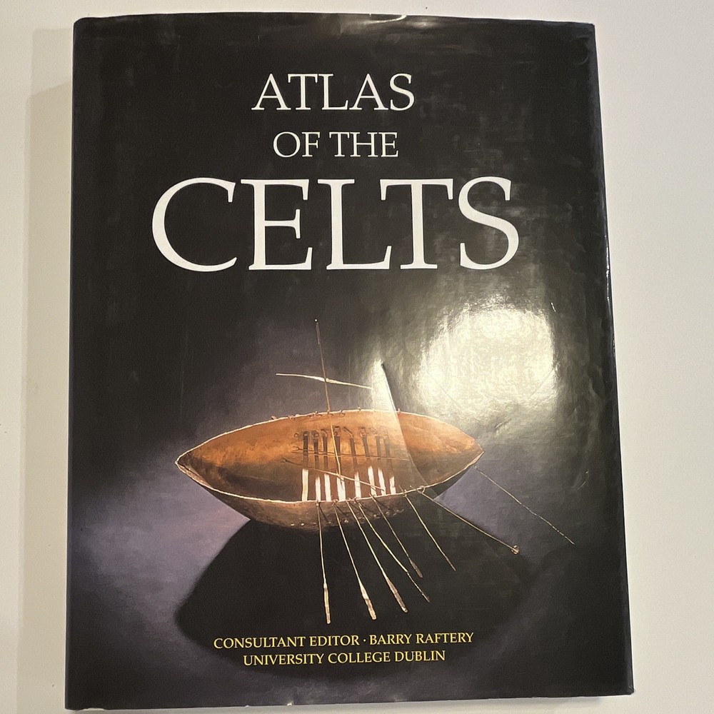Firefly Books Atlas of the Celts by Clint Twist Hardcover History Atlas
