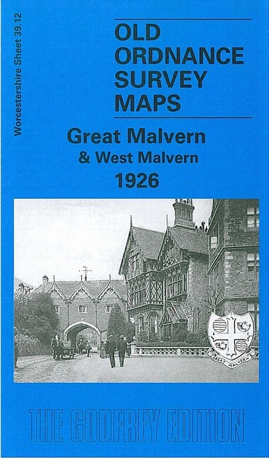 Great Malvern & West Malvern 1926 Worcestershire Sheet 39.12 by Alan Godfrey
