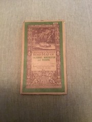 1926 Ordnance Survey Half Inch Road Cloth Map 33 Salisbury, Winchester & Reading