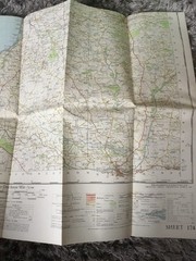 1961 Ordnance Survey One Inch Seventh Series Map 174 Bude (incl Boscastle)