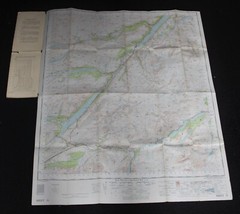 Ordnance Survey One Inch Map – Fort Augustus – Sheet 36 – 1961
