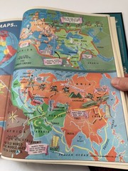 Hammond’s Family Reference World Atlas Vintage Maps Illustrations 1957