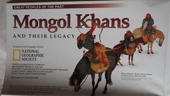 National Geographic Society Historical Map: The Mongols 1996