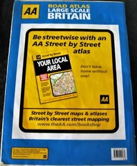 AA 2006 Large Scale Atlas Map Great Britain Channel Islands Camera Locations PB