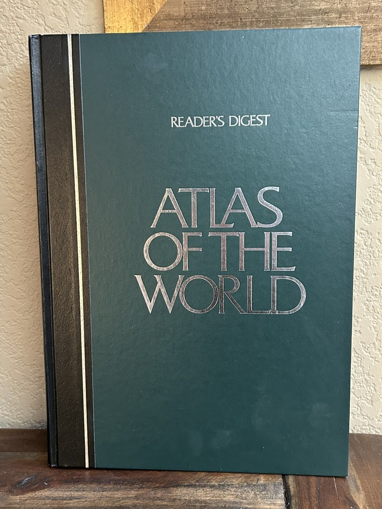Readers Digest Atlas Of The World – 1987 Hardcover