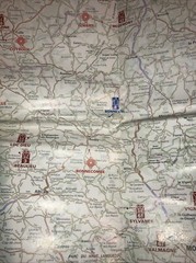 Vintage IGN Institut Geographique National Abbayes & Sites Map Sheet 911 1995