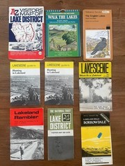 The Pictorial Guides to the Lakeland Fells 7 Books A Wainwright Lake District