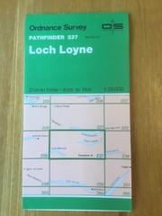 1976 Ordnance Survey Pathfinder Map 237 NH 00/10 Loch Loyne (incl Tomdoun )