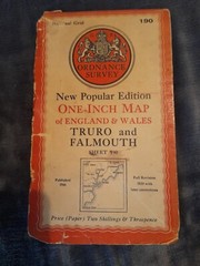 OS New Popular Edition One-Inch map Truro and Falmouth Sheet 190 (1946) paper