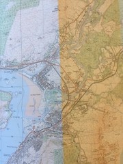 1995 Ordnance Survey Pathfinder Map 277 NN 07/17 Ben Nevis and Fort William