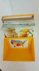 Vintage 1986 National Geographic Society Close-Up USA Travel Maps Gift Set w/Box