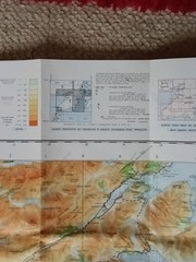 Northern Scotland Ordnance Survey Quarter-Inch Map (Sheet 3) Good Condition