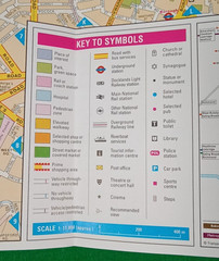 London Mini Map – Bensons Map Guides – Folding Map 2006 – Full Colour