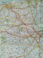Michelin Map 4062: Pas-de-Calais, Scale – 1:150 000, 1cm=1.5km (1999).